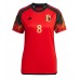 Belgia Youri Tielemans #8 Koszulka Podstawowych Kobiety MŚ 2022 Krótki Rękaw